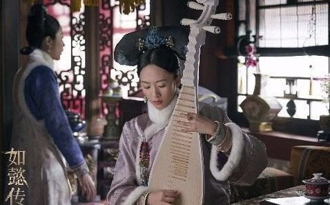 古装剧弹琴美人:杨幂郑爽上榜,最美的是《如懿传》里的她