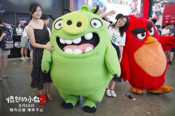 《愤怒的小鸟2》亮相CJ现场 烂番茄最高开分游改电影816全国上映