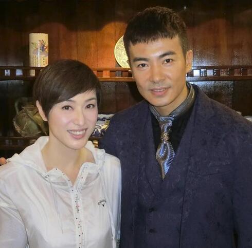 《水月洞天》回忆杀!陈法蓉晒与于波合照
